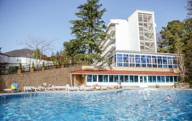 Открытый бассейн - санаторий Тихий Дон